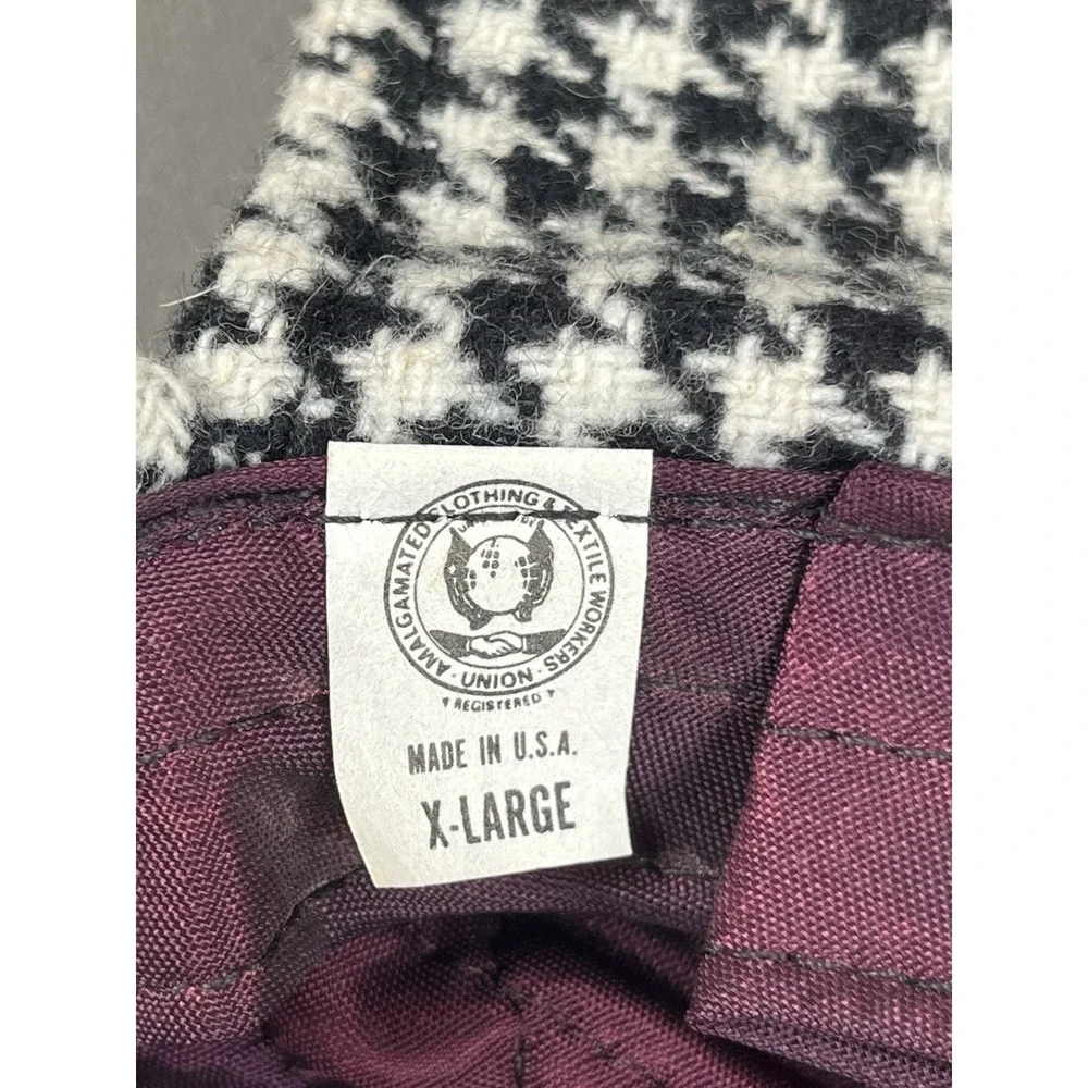 Amalgamated Clothing and Textile Workers Union Sherlock Holmes Tweed Hat Sz XL